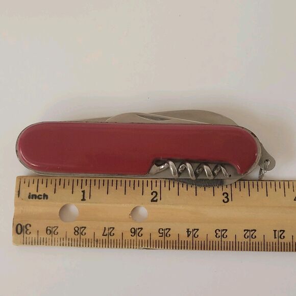 Vtg Gerlach Stainless Multi Tool Scissors Corkscrew - Picture 5 of 5